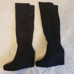 Black boots